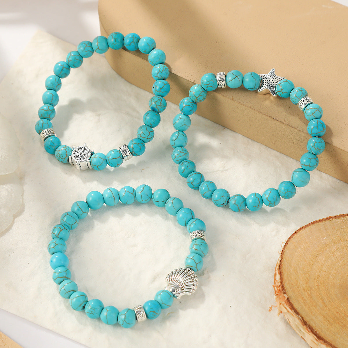 Wholesale Bohemian Turquoise Beads Bracelet